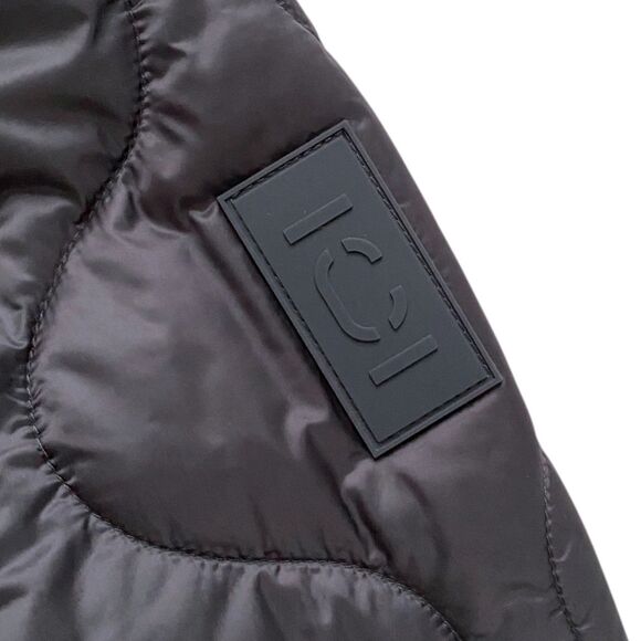 CLOSED Brand Womens Short Quilted Zip-Up Jacket Water Repellent Gray Size Small - Picture 6 of 8